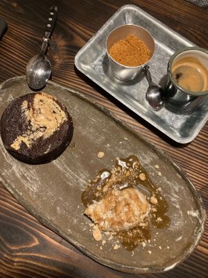 Brownie  at Fat Veggies in Barcelona