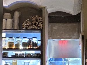 Kitchen view at Fat Veggies in Barcelona