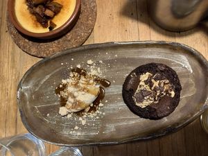 Brownie  at Fat Veggies in Barcelona