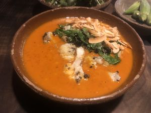 Curry rojo aromático  at Fat Veggies in Barcelona