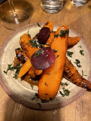 Carrot  at Fat Veggies in Barcelona