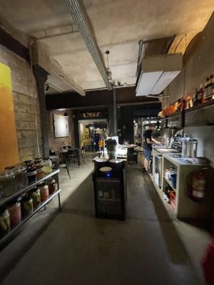 Inside  at Fat Veggies in Barcelona