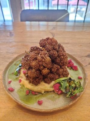 Cauliflower at Fat Veggies in Barcelona