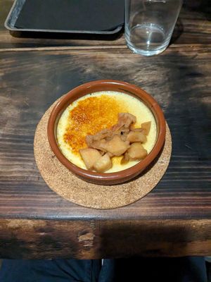 Catalan Creme at Fat Veggies in Barcelona