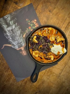 Cazuela de Temporada at Fat Veggies in Barcelona