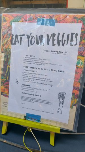  at Fat Veggies in Barcelona