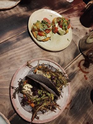 Fat Tacos, Blinis at Fat Veggies in Barcelona