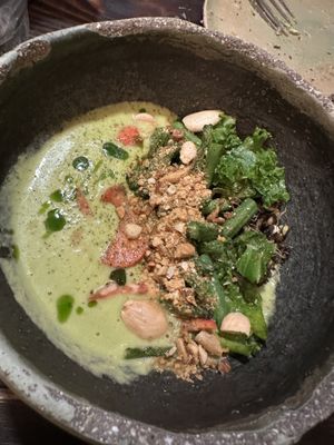 Curry  at Fat Veggies in Barcelona