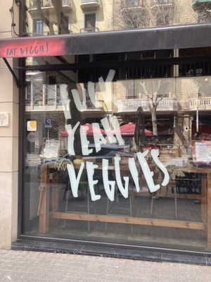   at Fat Veggies in Barcelona
