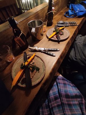 Principal 3 del menú degustació at Fat Veggies in Barcelona