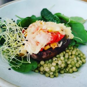 LUNCH WITH COLLEAGUES at Fat Veggies in Barcelona