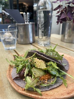 Tacos  at Fat Veggies in Barcelona