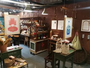 interior of shop at XīnCūn Xiǎo ShāngHào 新村小商號 in New Taipei City