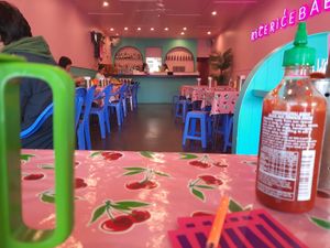 The cafe at Rice Rice Baby in Mount Maunganui