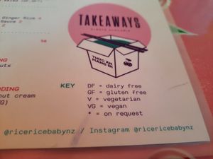 There are several vegan meals and desserts at Rice Rice Baby in Mount Maunganui