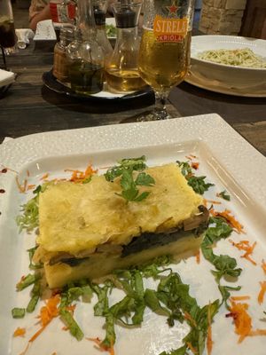 Escondidinho de mandioca  at Osteria n.3 in Praia