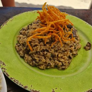 Risoto de Cogumelos Vegano at Bora Bora in Tamandare
