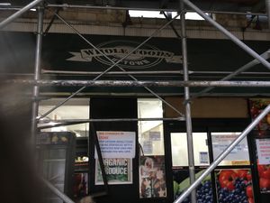 Front awning. at Gary Null's Uptown Whole Foods in New York City