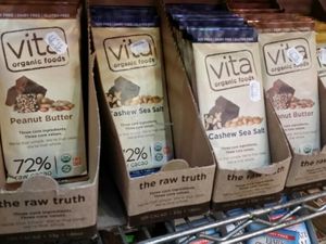 raw chocolates at Gary Null's Uptown Whole Foods in New York City