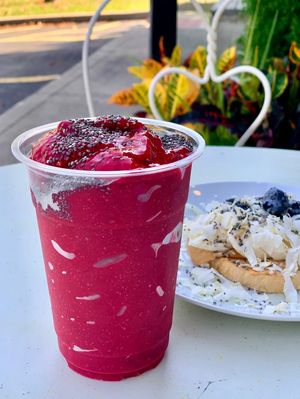 ‘The Shakery’ smoothie blend - so delicious! at Power Plant Juice Bar in Centerville