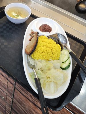 Nasi Lemak ~ 12/9/23 at Chee Wei 啟維素食 - Tampines in East Singapore