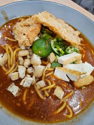 Mee Rebus ~ 15/5/24 at Chee Wei 啟維素食 - Tampines in East Singapore