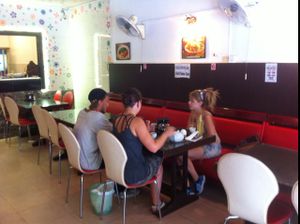 Interior at Evergreen Vegetarian - Phsar Chas in Phnom Penh