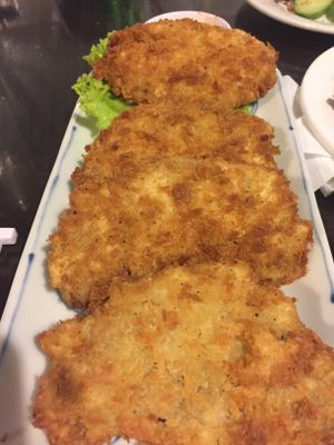 Snitzels at Evergreen Vegetarian - Phsar Chas in Phnom Penh