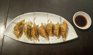 Gyoza at Evergreen Vegetarian - Phsar Chas in Phnom Penh