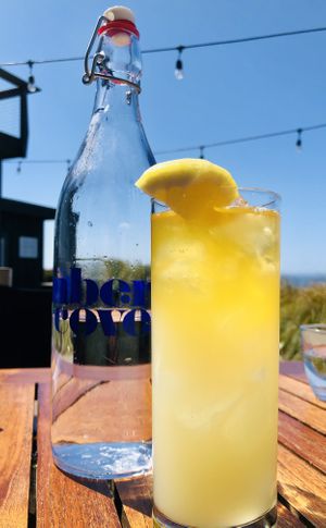 Arnold Palmer at Timber Cove Resort in Jenner