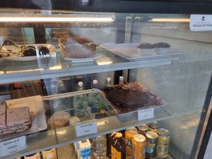 Vegan cakes at Gopal's Kitchen in Semaphore