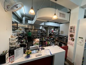 Kitchen prep  at Rú Xūn SùShí 茹薰素食 in Hualien