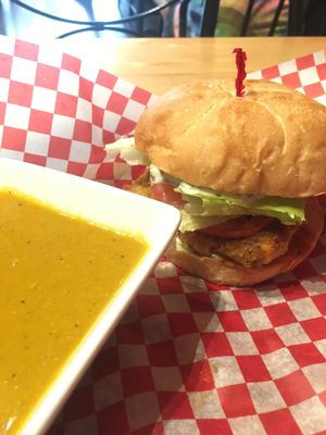 Big Band + Curried Coconut and Potato Soup at Cafe Pyrus in Kitchener