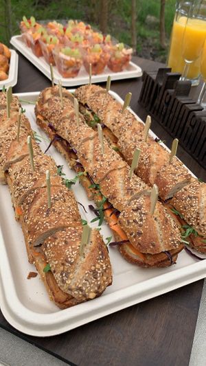 Veganes Apéro Catering at rehmanufaktur in Unterkulm