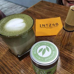 Care for matcha? 
We got you cover. Organic & biodinamic at Intz48 Coffee Roasters Azores in Sao Miguel