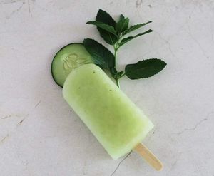 Like gelato italiano?
check this sorbetto out. cucumber, lemon, lime & Italian mint at Intz48 Coffee Roasters Azores in Sao Miguel