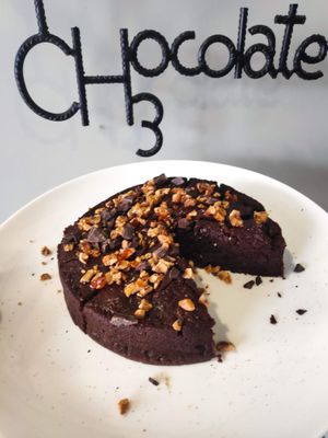 Ask for the Vegan chocolate cake, Nam nam! at Intz48 Coffee Roasters Azores in Sao Miguel