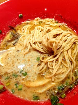 A at Ippudo - Raffles City in Central Singapore