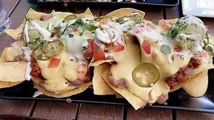 Nachos at Vida Cantina SF in San Francisco