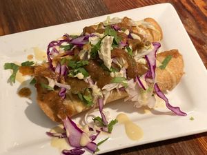 Mom’s taquitos at Vida Cantina SF in San Francisco