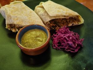 Delicious Asada Burrito at Vida Cantina SF in San Francisco