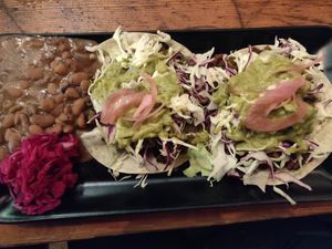 Asada tacos at Vida Cantina SF in San Francisco