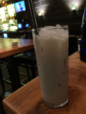 Coconut horchata at Vida Cantina SF in San Francisco