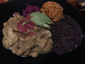 Chile verde at Vida Cantina SF in San Francisco