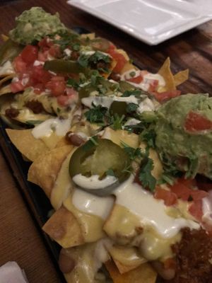 Nachos at Vida Cantina SF in San Francisco
