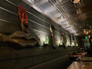 Restaurant interior #Veganuary at Vida Cantina SF in San Francisco