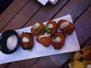 Jalapeno poppers at Vida Cantina SF in San Francisco