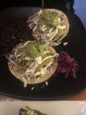 Veggie tacos  at Vida Cantina SF in San Francisco