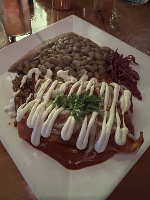 Enchiladas   at Vida Cantina SF in San Francisco