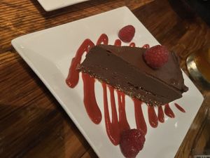 Chocolate torte   at Vida Cantina SF in San Francisco